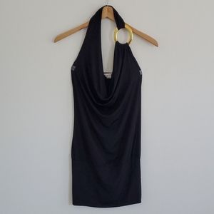 LVLX Women's Black Mini Dress